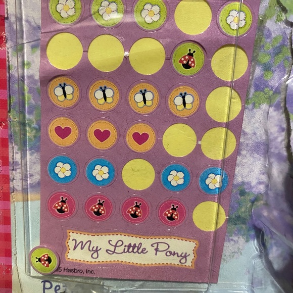 MY LITTLE PONY NWT VTG 2005 PONY FIGURE STAMPERS, INK, STICKERS & NOTECARDS - Picture 8 of 16